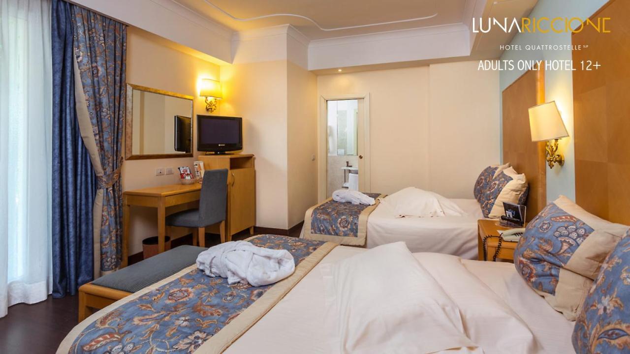 Hotel Luna Riccione e Aqua Spa Only Adults +12 Esterno foto