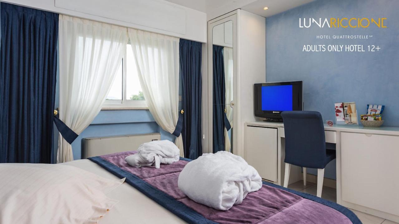 Hotel Luna Riccione e Aqua Spa Only Adults +12 Esterno foto
