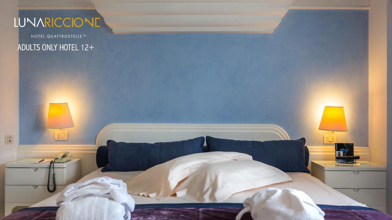 Hotel Luna Riccione e Aqua Spa Only Adults +12 Esterno foto