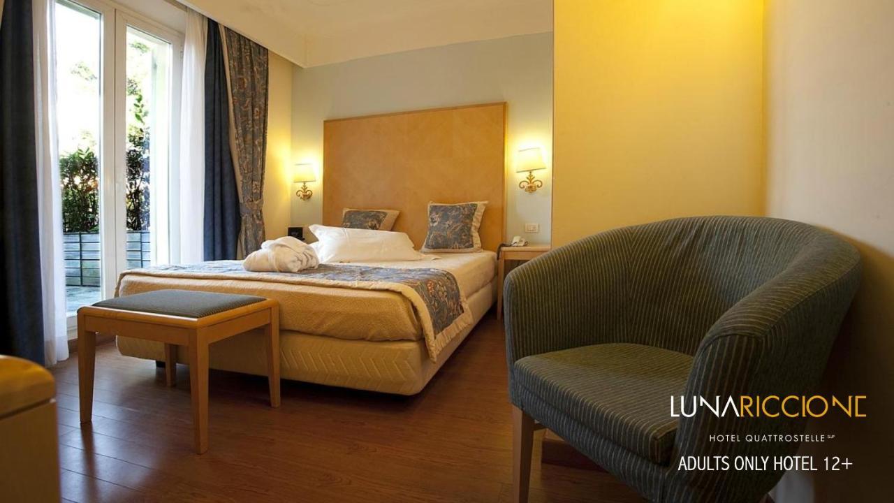 Hotel Luna Riccione e Aqua Spa Only Adults +12 Esterno foto